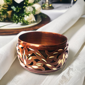 Stylish New Classic Eco-Friendly Metal Brass Napkin <b>Rings</b> Fashionable Table Decoration Accessories for Parties Essential - Product Image 1