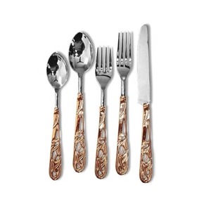 Ensemble de couverts en acier inoxydable de haute qualité, multi-usages pour la maison et les cuisines professionnelles - Product Image 5