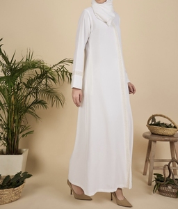 Best Selling Beautiful Dubai Women Abaya Traditional Islamic Muslim Clothing & <b>Accessories</b> <b>Floor</b> Length Long Sleeves Front Open - Product Image 2