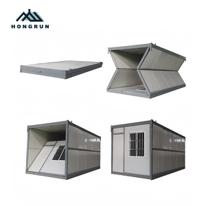 2 câu chuyện có thể gập lại container nhà nhà để xe Container vận chuyển đổ prefab có thể gập lại container huis nhà văn phòng phẳng gói <span class=keywords><strong>Pre</strong></span> - Product Image 4