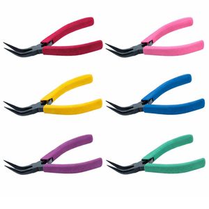 Half-bend extra-<b>long</b> <b>nose</b> pliers with jaws bent to 40 - Product Image 5