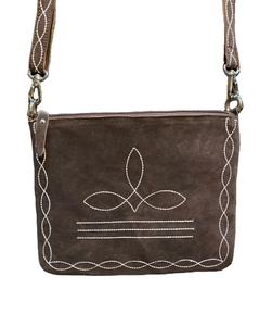 Bolso Cruzado Bohemio 2025 para Mujer, Personalizado, de Cuero Vacuno Negro, Ecológico, con Cierre de Cremallera, para Viajes de Invierno/Otoño/Primavera/Verano - Product Image 3