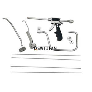 Pinza de reducción collineal, instrumentos quirúrgicos ortopédicos para columna vertebral, de acero inoxidable para uso veterinario, de Surgiright Instrument - Product Image 5