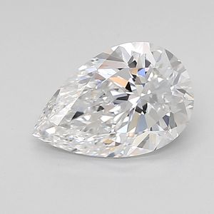 Diamant de laboratoire de qualité supérieure, taille poire, 0,6 ct, pureté IF, certifié pour les commandes de bijoux en gros - Product Image 1