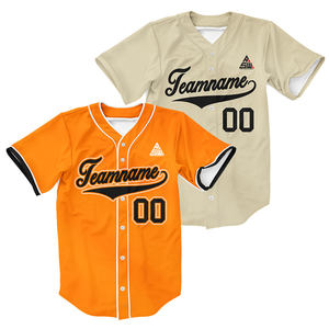 Maillot de baseball personnalisé bleu à rayures fines 2025 pour homme, uniforme d'équipe boutonné avec logo brodé, vente en gros - Product Image 3