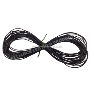 RTS 1.0mm <b>Black</b> Leather <b>Cord</b> Necklace Ready Stock Fast Dispatch Factory Direct - Product Image 1