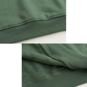 Sudadera con capucha para hombre, estilo casual urbano, con cremallera, ligera y transpirable. - Product Image 3