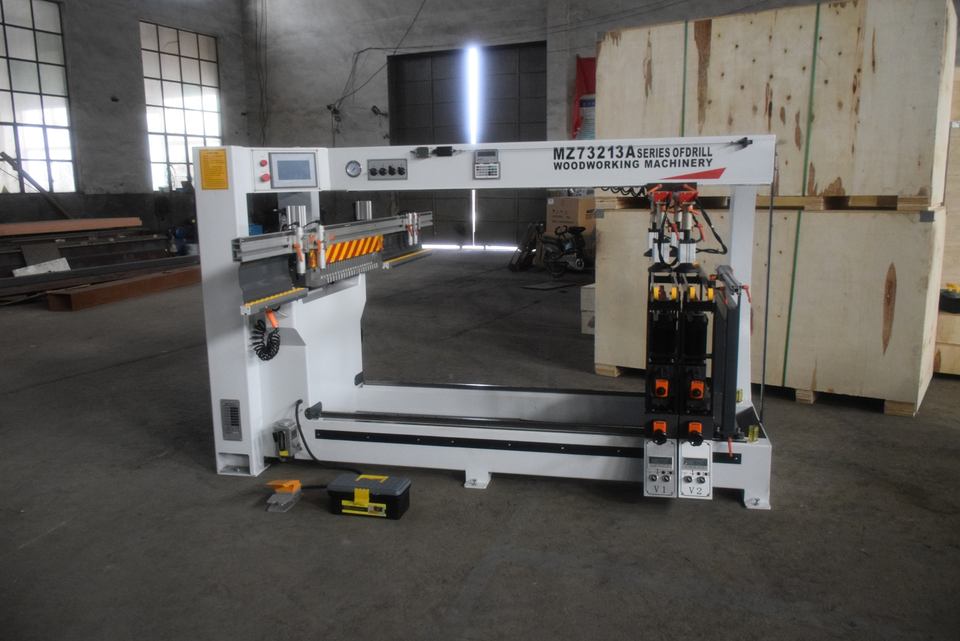 3 Row Multi Boring Machine Automatic Wood Fine Boring Machine Drilling ...