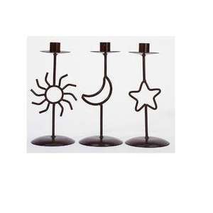 Support de bougie décoratif en métal antique pour mariages et événements festifs – Support de bougie en fer classique et tendance pour la décoration intérieure et les tables - Product Image 4