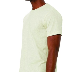 T-shirt homme coupe classique 100% coton biologique col rond manches courtes design uni 220g respirant séchage rapide pour l'été - Product Image 4