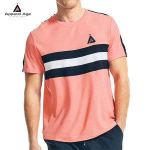 เสื้อยืดผู้ชายพิมพ์โลโก้ตามสั่งขายส่ง ผ้าฝ้าย 100% คอกลม ทรงหลวม บริการ OEM แบบกำหนดเอง เสื้อยืดสีพื้นสำหรับผู้ชาย - Product Image 3