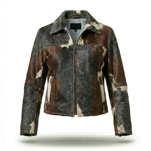 Chaqueta de Piel de Cabra 100% Natural de Primera Calidad, Prenda de Cuero con Pelo, Fabricación Profesional, Exportación de Chaquetas de Cuero de Cabra - Product Image 4