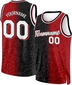 Professional Team Basketball Jersey Training Custom Dry Fit Breathable 100% <b>Polyester</b> Crew Neck Unisex All Season Basketball Top - Product Image 4