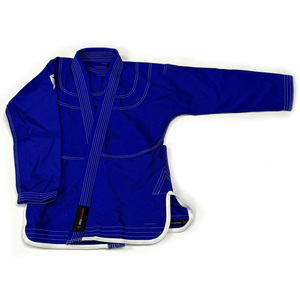 bjj suit jiu jitsu uniform custom logo cotton fabric pearl weave breathable lightweight durable training gi for men women wear - Product Image 1