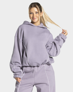 Custom Logo Women's Tracksuit Hoodie <b>Joggers</b> Oversized <b>Matching</b> <b>Set</b> Casual Wear Activewear Everyday Outfit Wholesale 2026 - Product Image 3