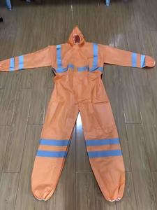 Overol de seguridad de dos piezas, impermeable, con logotipo personalizado, servicio OEM, precio al por mayor, superventas, la mejor fabricación, nuevo. - Product Image 2