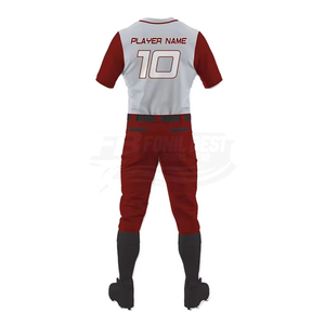 Custom Men's Soccer Jersey Set Red <b>White</b> Sublimated Print Number Moisture Wicking Elastic Waist Pants Adult Uniform - Product Image 3
