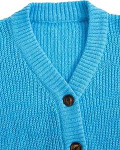 Suéter de Punto para Mujer, Mezcla de Algodón Transpirable, Jersey Casual de Invierno, Suave al Tacto, Moda Otoñal - Product Image 6