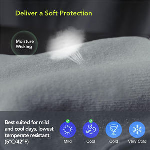 Guantes para Correr de la Mejor Calidad, Duraderos, Antideslizantes, para Unisex, Colores Sólidos, Fáciles de Usar al Aire Libre - Product Image 5