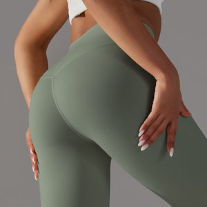 Pantalones de Yoga de Cintura Alta para Mujer, Pantalones Deportivos Transpirables de Secado Rápido, Elásticos en Cuatro Direcciones, Suaves y Sin Costuras - Product Image 6