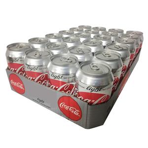 Coca-Cola Light de qualité supérieure, boîte de 330 ml, pack de 24, soda diététique sans sucre, boisson rafraîchissante, vente en gros, qualité export - Product Image 1