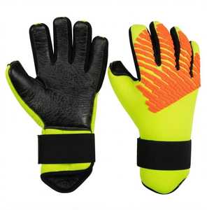 Gants de gardien de but de football SUBHAY, à doigts entiers, antidérapants, avec sangle de poignet réglable, fermeture à boucle, unisexe, en latex sportif - Product Image 1