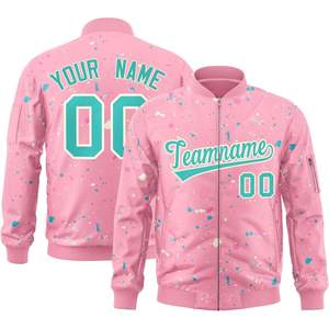 Vestes de baseball universitaires légères personnalisées 2025 pour hommes, femmes et jeunes, lettres cousues personnalisées, logo, style bomber - Product Image 3