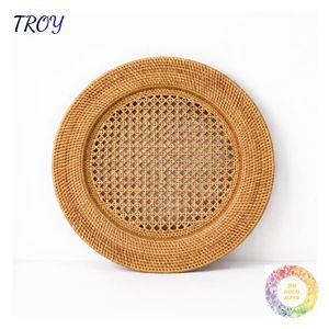 Sets de table en osier naturel de diverses conceptions, tapis de table en rotin faits à la main pour un style intérieur d'inspiration biologique, plusieurs tailles - Product Image 2