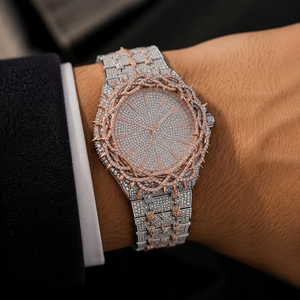Reloj Mecánico de Pulsera de Acero Inoxidable con Esfera Redonda Analógica, Reloj de Lujo para Hombre - Product Image 5