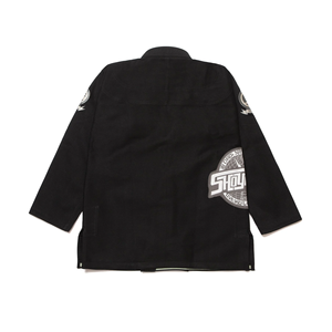 Último Modelo Shoyorol Black Batch 95 BJJ Gi Kimono Brasileño de Jiu-Jitsu, Uniforme de Artes Marciales Cómodo y de Corte Holgado CP-BJJ-26 - Product Image 2