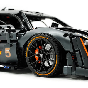 GULY 10646 Ayrton Senna Voiture de Course en Métal, Blocs de Construction, Modèle à l'Échelle 1:8, Jouet Contrôlé par Application, Portée de 20m, Intérieur-Extérieur, 3803 Blocs - Product Image 6