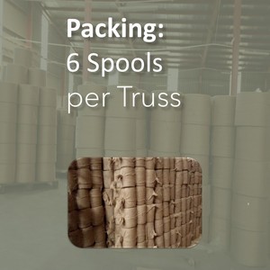 Hilo de Yute Hessiano de 2 Capas, 24 Libras, Calidad Superior, 100% Yute Natural, Proveedor Mayorista Goodman Global Bangladesh - Product Image 3