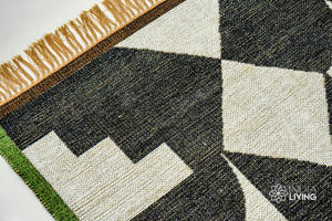 Natural Fiber Braided Jute Rug – Durable Eco Friendly <b>Carpet</b> for Living Room, Bedroom and Office Use - Product Image 5