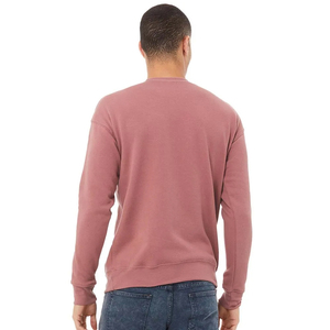 Sudadera con capucha unisex lisa, oversize, con hombros caídos, de forro polar grueso, cuello redondo, para hombre, personalizable - Product Image 5