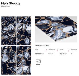 Piso y Revestimiento de Porcelana Pulida de Alta Calidad, Moderno y Lujoso, de 600X1200mm, con Acabado Brillante, Antibacteriano, con Apariencia de Mármol, para Interiores de Hoteles - Product Image 6