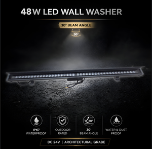 <b>The</b> 48W wall washer provides extended coverage and strong <b>illumination</b> for large installations. - Product Image 6