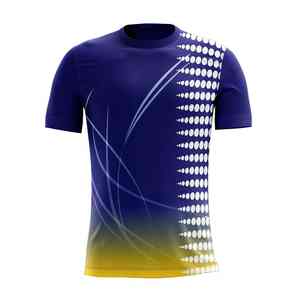 Camiseta de Bádminton Personalizada de Alta Calidad para Hombre, Ropa Deportiva con Impresión Digital y Diseños de Uniformes en Diferentes Colores - Product Image 1