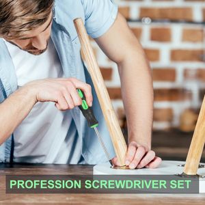 Juego de Destornilladores Magnéticos Profesionales de 7 Piezas con Empuñadura Acolchada, 4 Phillips y 3 Planos - Product Image 3