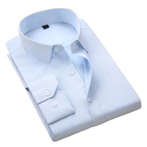 Camisa Formal para hombre, camisa de alta calidad, Color liso, 100% algodón, venta al por mayor, OEM, oficina, precio barato, orientada a la exportación - Product Image 6