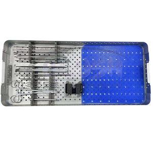 TPLO Vet Locking Plate System Universal Basic Stainless Steel Veterinary Orthopedic Instrument Set By <b>Blush</b> Surgical - Product Image 3
