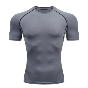 Rashguard pour homme à séchage rapide avec logo personnalisé, impression numérique, rashguard de natation pour homme, rashguard à manches longues, rashguard de compression - Product Image 4