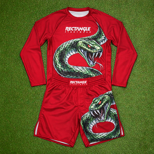 Conjunto de Rashguard y Pantalones Cortos de MMA Personalizados al por Mayor para Hombre, Conjunto de Pantalones Cortos de MMA de la Mejor Calidad para Bjj, Grappling, Entrenamiento y Combate - Product Image 1