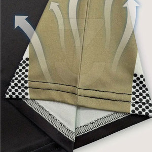Camiseta Deportiva de Alto Rendimiento para Hombre, de Secado Rápido, Spandex/Poliéster, con Paneles Laterales de Malla Transpirable para Correr y Hacer Ejercicio - Product Image 4