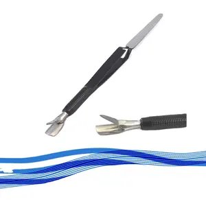 Nieuwe Beste Kwaliteit Rvs Toverstaf Nail Knijpen Tool Acryl Tips Multi Functie Jong Oem Custom Cuticle Nail