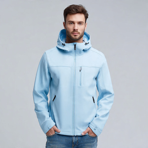 Chaqueta Softshell de Alta Calidad para Hombre, con Cremallera y Capucha, Impermeable, para Camping, Senderismo y Lluvia - Product Image 5