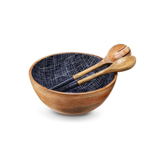 Top Vente Émail Plat Servir À La Main Réutilisable Alimentaire Servir Ustensiles De Cuisine Accessoire Longue Durée Écologique Soupe Bol De Service - Product Image 1