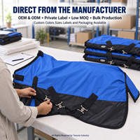Couverture de cheval en polaire et nylon imperméable personnalisée, pour le dressage, toutes saisons, matelassée, vente en gros, couverture d'écurie équine, OEM, marque privée