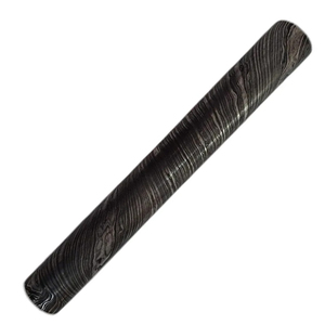 Barra Redonda de Acero de Damasco Duradera para Fabricación Personalizada, Material de Acero Premium para Metalurgia, Construcción con Patrones, Resistente - Product Image 6