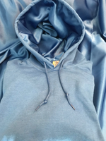 Sweat-shirt de luxe personnalisé 100% coton polaire sweats à capuche en soie doublés de satin surdimensionnés thermique
