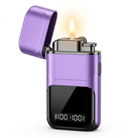 Briquet électronique coupe-vent rechargeable USB Type-C le plus vendu, prix d'usine en gros, allumage rapide pour cigarettes, conception à charge rapide